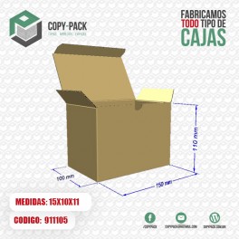 CAJA TROQUELADA KRAFT R11637-46 (15*10*11)