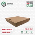 CAJA PIZZA 16"" KRAFT