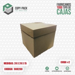 CUBO BLANCO No. 2