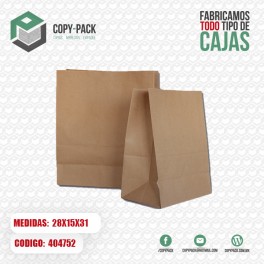 BOLSA PAPEL DELIVERY KRAFT