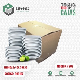 CAJA DOBLE CORRUGADO MODELO 202 (45*30*33 CM)